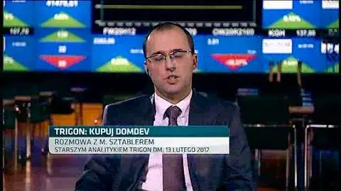 Najświeższa rekomendacja dla DomDev. Ze starszym analitykiem Trigon DM porozmawiamy nie tylko o rekomendacji, ale także o rynku budowlanym. Rynek mówi, że te spółki mają szanse w 2012 r. na wzrosty, po kilku słabych latach.