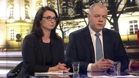 Jacek Sasin i Kamila Gasiuk-Pihowicz w "Faktach po Faktach"