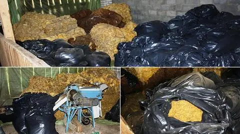 Policja zlikwidowała nielegalny tytoniowy biznes