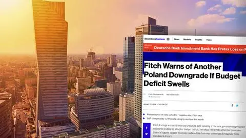 Fitch grozi Polsce obniżką ratingu