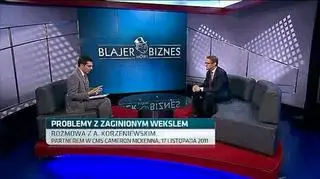 Pan Krzysztof pyta nas: „podpisałem umowę z firmą i wystawiłem weksel in blanco. Współpraca została zakończona, ale kontrahent weksla nie zwrócił, bo go zgubił, ale pisemnie potwierdził brak roszczeń. Firma została kupiona przez inny podmiot. Co w takiej sytuacji powinienem zrobić? Na pytania widzów a także Pawła Blajera odpowiadał Arkadiusz Korzeniewski, partner w CMS Cameron McKenna