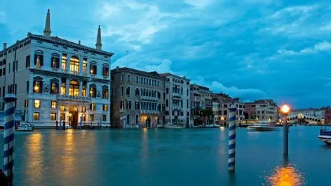 Grzywna za skok do Canal Grande
