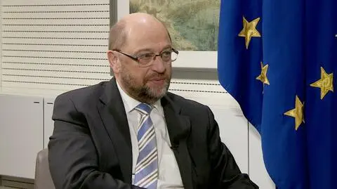 Martin Schulz, przewodniczący Parlamentu Europejskiego był gościem programu "Świat"