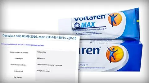 GIF nakazał zaprzestania reklamy telewizyjnej żelu Voltaren Max