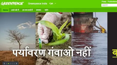 Licencja Greenpeace w Indiach anulowana