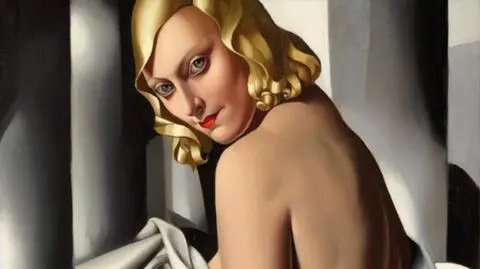 Obraz Tamary Łempickiej "Portret Marjorie Ferry" sprzedany na aukcji za 16,4 miliona funtów