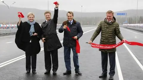 Otwarto najdłuższą autostradę za Kołem Polarnym