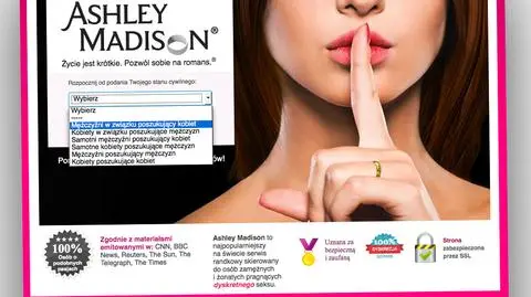Portal Ashley Madison reklamuje się hasłem "Życie jest krótkie. Zafunduj sobie romans"