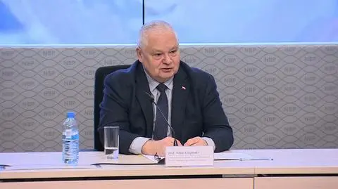 Kaczyński mówi o prezesie NBP Adamie Glapińskim i zarobkach w NBP