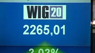 Choć ostatnia sesja lutego przyniosła wzrost indeksu WIG20 o ponad 3%, cały miesiąc był dla inwestorów z warszawskiej giełdy najgorszy od roku. O przebiegu ostatniej lutowej sesji na warszawskim parkiecie w relacji Błażeja Karwowskiego.
 
