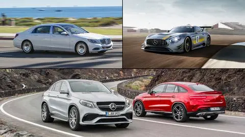 Motor Show 2015 i premiery Mercedesa. AMG GT, Maybach S i GLE Coupe