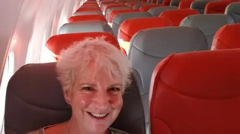 Szkotka poleciała na urlop prywatnym samolotem