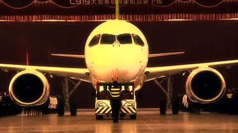 Chiny zbudowały C919. Pierwszy własny samolot pasażerski