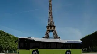 Paryż testuje autobus elektryczny firmy Solaris