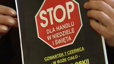 Posłowie zakazali handlu w główne święta