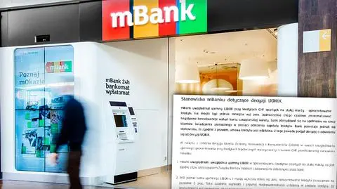 mBank odda pieniądze klientom