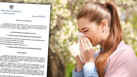 GIF wycofał z obrotu dwie serie tabletek Levocetirizine Genoptim