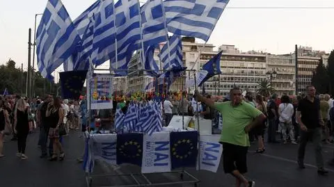 Wielka demonstracja zwolenników pozostania w strefie euro