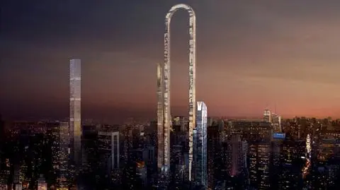 Big Bend w Nowym Jorku stałby się najdłuższym wieżowcem świata