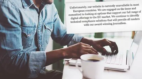 RODO zablokowało dostęp do amerykańskich stron