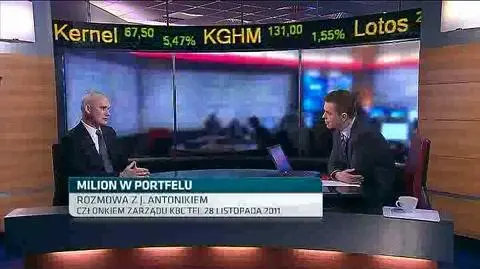Poprawa wyceny portfela Jarosława Antonika