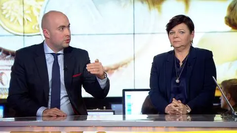 Gośćmi TVN24 Biznes i Świat byli Izabela Leszczyna i Maks Kraczkowski 