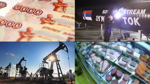 Bilans: rubel bije rekordy, ropa coraz tańsza, a w Polsce ceny spadają