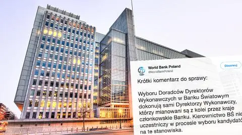 Bank Światowy: nie uczestniczymy w procesie wyboru doradców dyrektorów