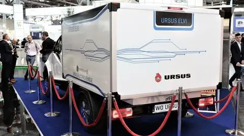 Podczas targów Hannover Messe 2017 Ursus zaprezentował samochód Evi