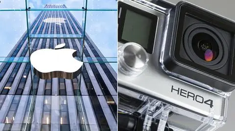 Apple opatentowało kamerę. Akcje GoPro lecą w dół