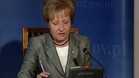 Zyta Gilowska dzieli kasę na przyszły rok