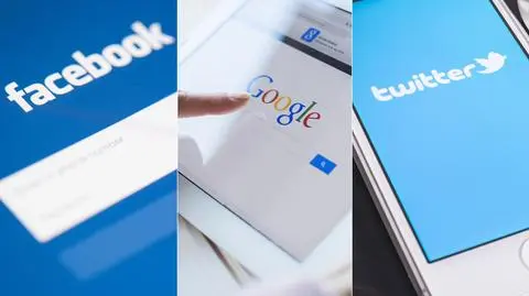 Facebook, Google i Twitter usunęły setki kont