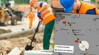 Nawierzchnia drogi ekspresowej nr 17 wykonana będzie w technologii betonu cementowego