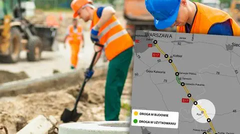 Jest pozwolenie na budowę kolejnego odcinka drogi S17