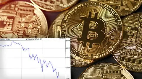 Wartość bitcoina poniżej 10 tys. dolarów po raz pierwszy od 1 grudnia