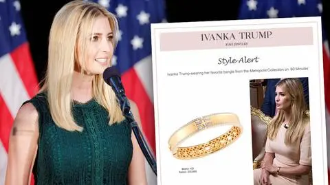 Promocja przez politykę. Na firmę Ivanki Trump spadła fala krytyki