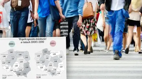 Liczba urodzeń rośnie, ale przyrost naturalny nadal na minusie - GUS