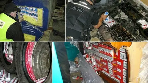 Przemyt papierosów w Polsce. Ukrywają towar nawet w jelitach