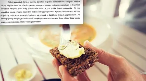 Krzysztof Jurgiel chwali wysokie ceny masła