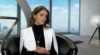 Anna Frankowska była gościem programu "Ostatnie piętro" TVN24 BiS