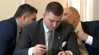 Bartłomiej Misiewicz, były już członek rady nadzorczej Polskiej Grupy Zbrojeniowej