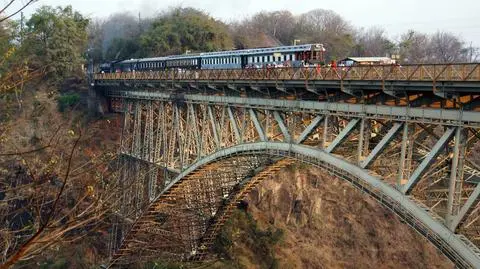 Polak prowadził pociąg w Zimbabwe