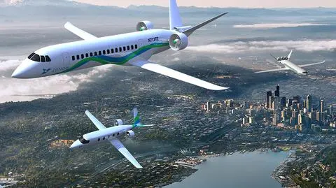 Hybryda w powietrzu. Ceny biletów i cza podróży zmniejszy się o połowę