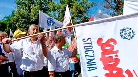 "Oszuści, złodzieje!" - związkowcy byli w stolicy