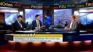 Prezes spółki Gino Rossi życzy sobie mocnego złotego – czynsze w galeriach są bowiem denominowane w euro, materiały do produkcji spółka sprowadza z Włoch. Jak mówi, kwiecień wygląda obiecująco, ale trzeba pamiętać o niskiej bazie i przeciągającej się sprzedaży marki Simple. Umowa ma być podpisana do 16 maja zapowiada prezes Gino Rossi Witold Jesionowski.