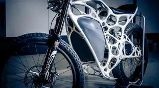 Light Driver jest pierwszym na świecie motocyklem stworzonym w technologii druku 3D