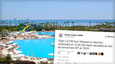 Zamach stanu w Turcji. Loty mogą zostać odwołane