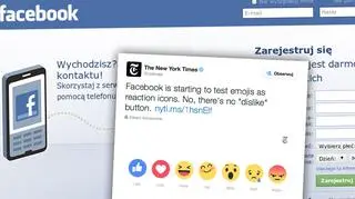 Smutek, szok, złość - to emocje, które już niedługo będzie można graficznie wyrazić za pośrednictwem Facebooka
