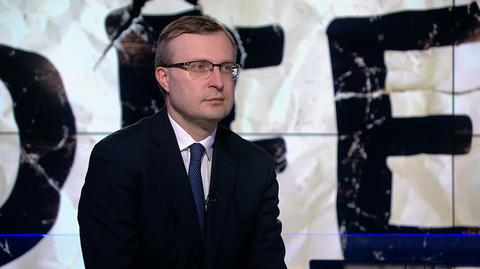 Pytany o decyzje Polaków odnośnie przekazania środków z OFE do ZUS lub IKE Paweł Borys odpowiedział, że "wybór nie jest trudny"