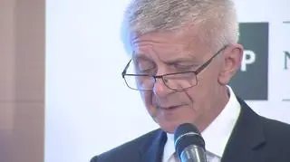 Prezes NBP Marek Belka